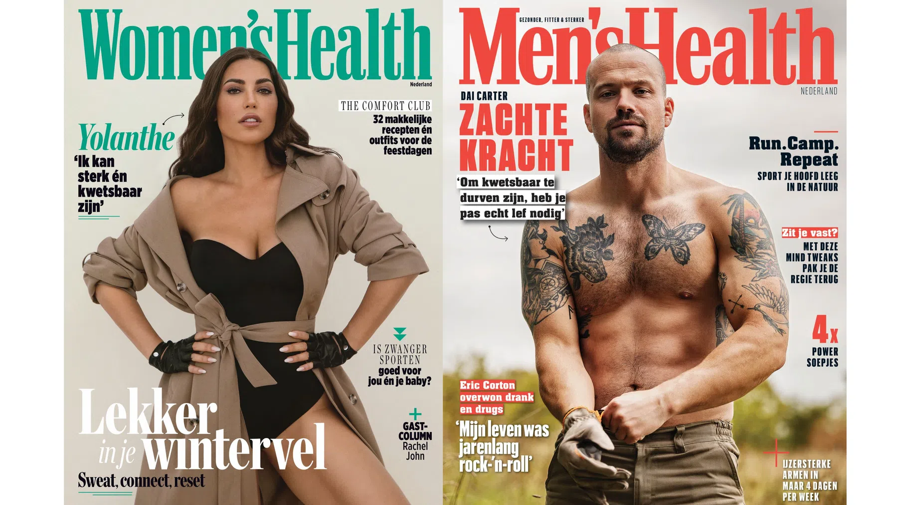 Covers Women's Health / Men's Health